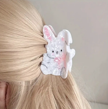 Bunny Claw Clip