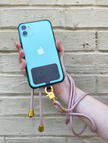 Universal Phone Lanyard, Rose Gold