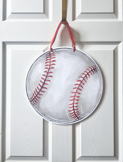Baseball Door Hanger
