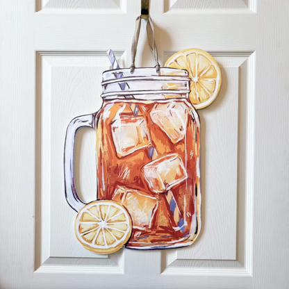 Sweet Tea Door Hanger