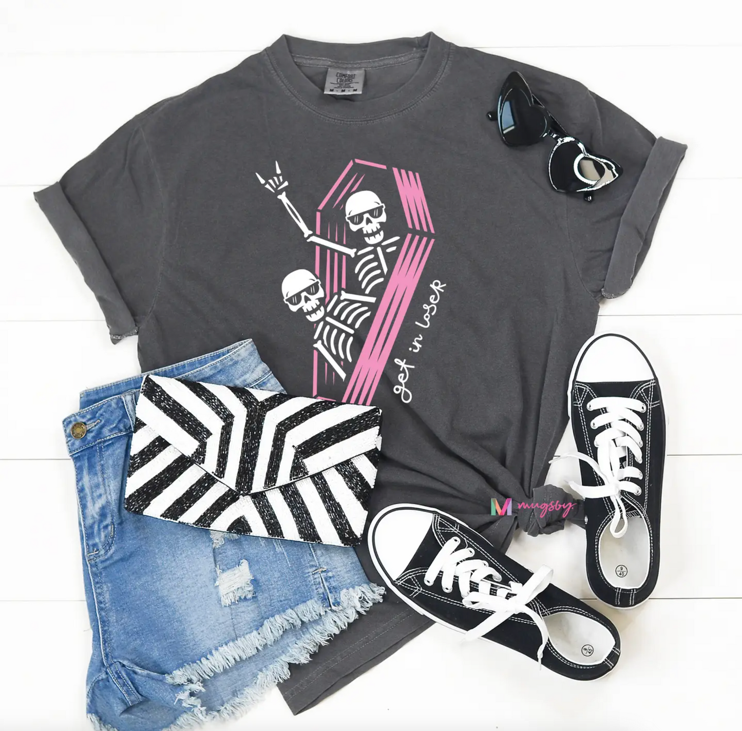 Get in Loser Skeleton Tee