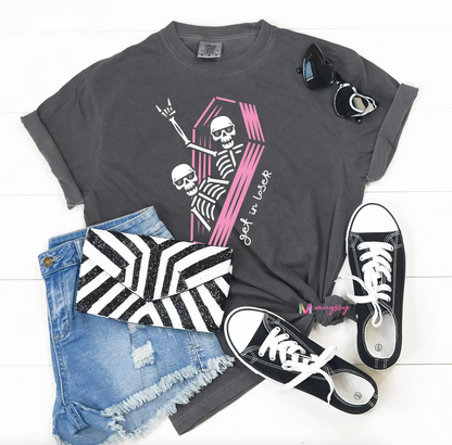 Get in Loser Skeleton Tee