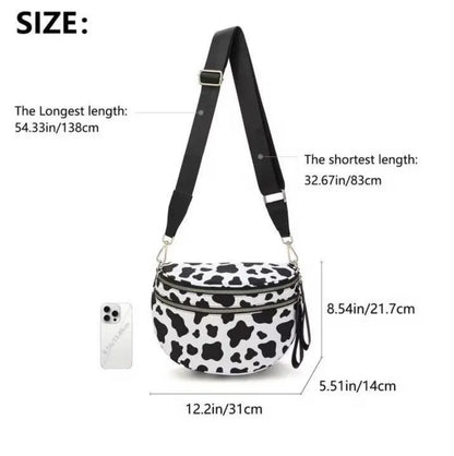 Oversized Fanny Pack, Checkered