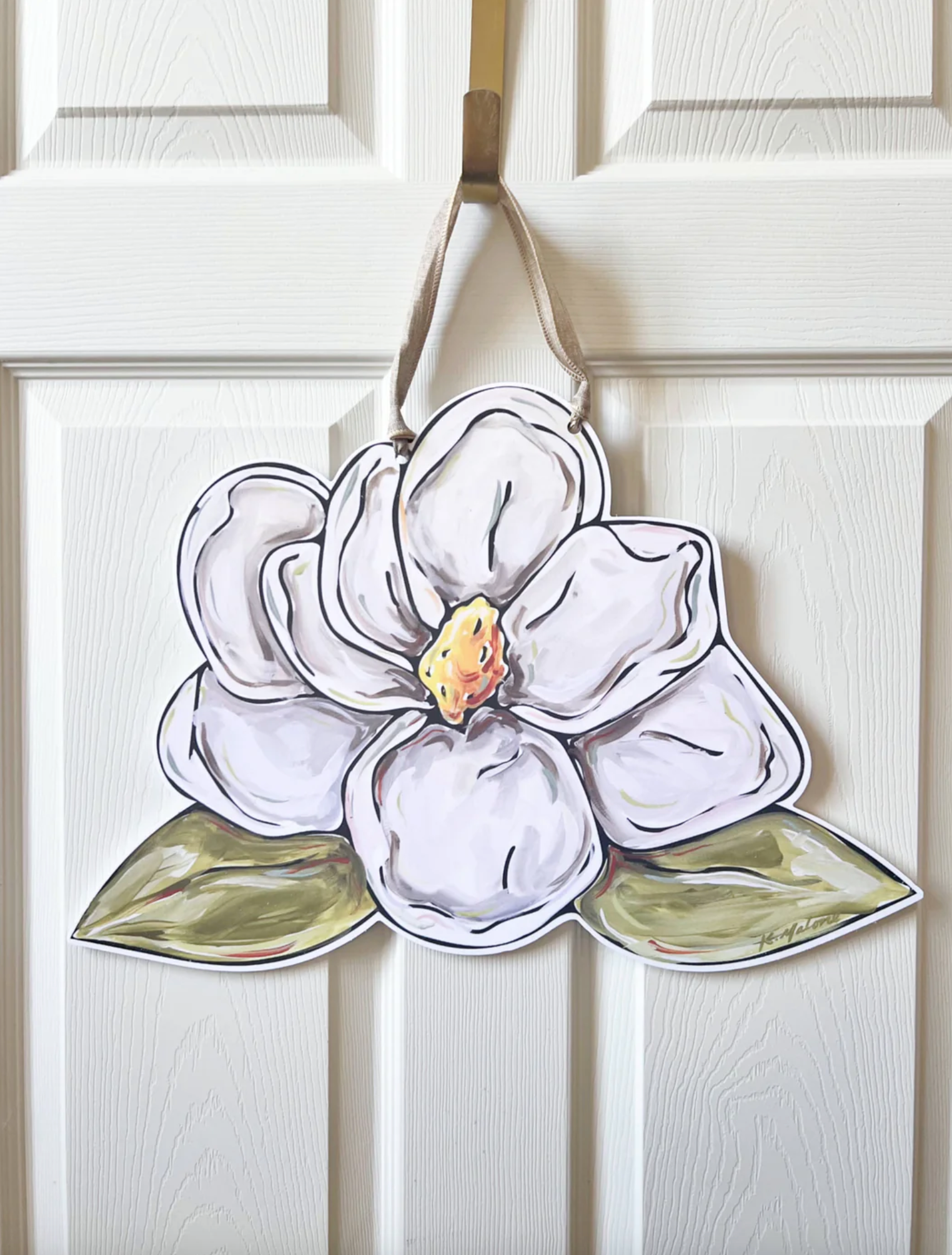 Magnolia Door Hanger - Thumbnail 3
