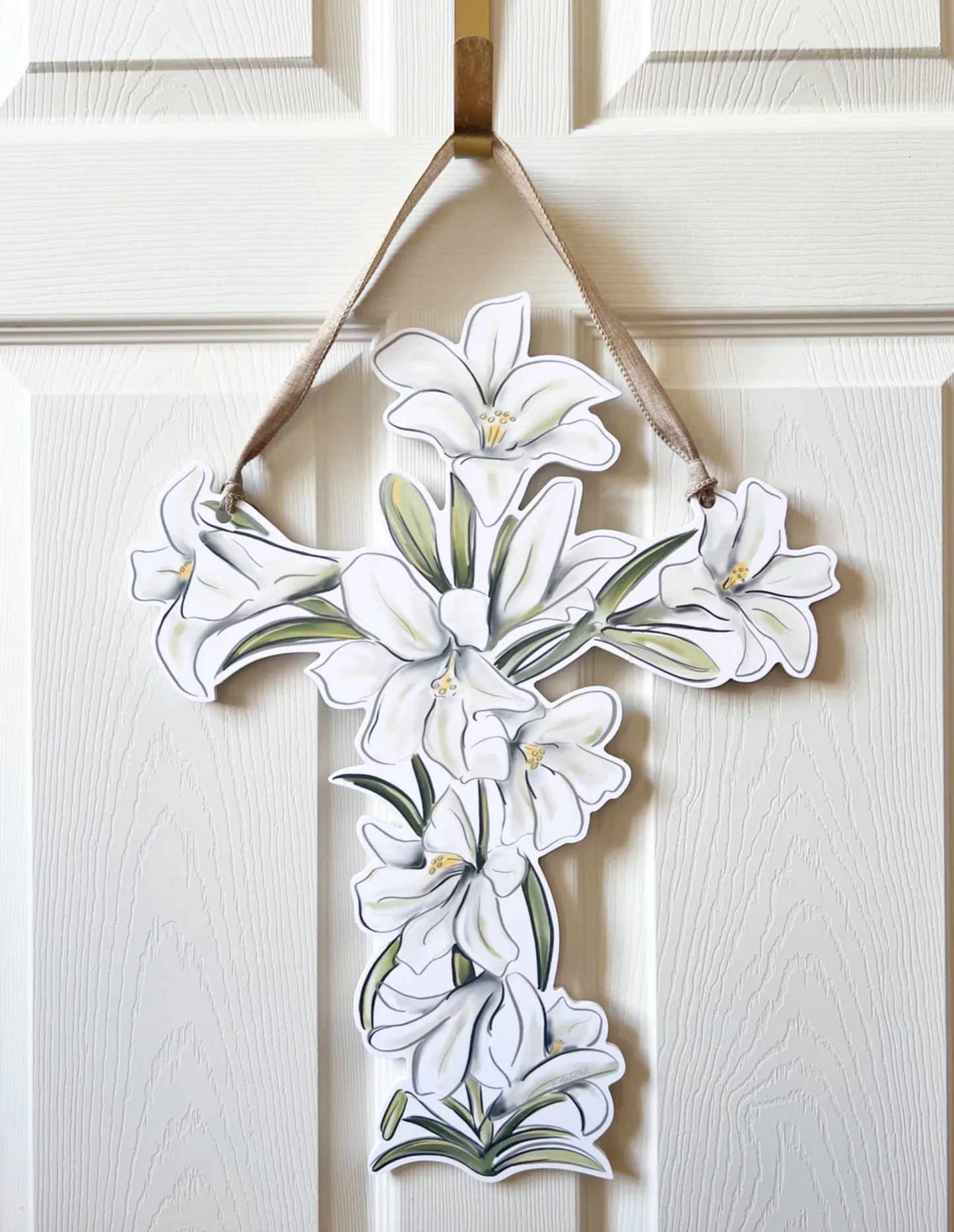 Easter Lily Door Hanger