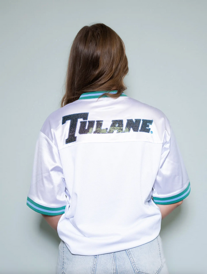 Tulane Sequin Football Jersey