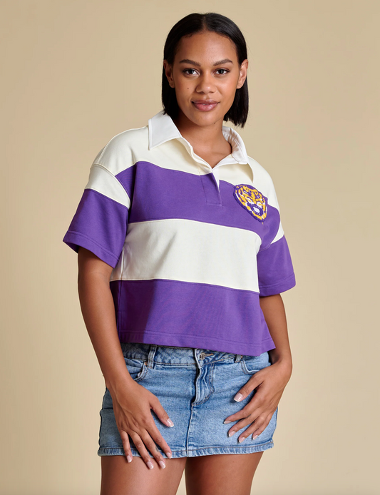 Tigers Crop Rugby Tee