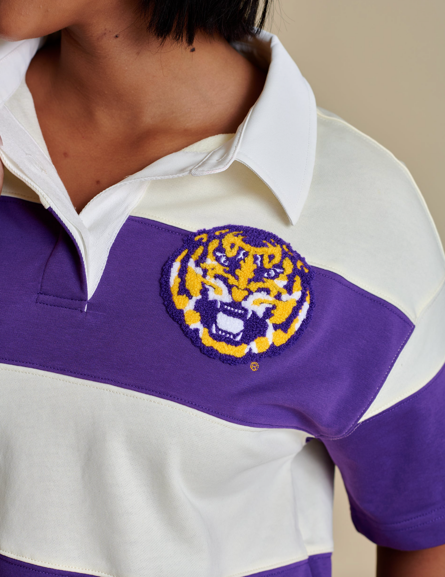 Tigers Crop Rugby Tee