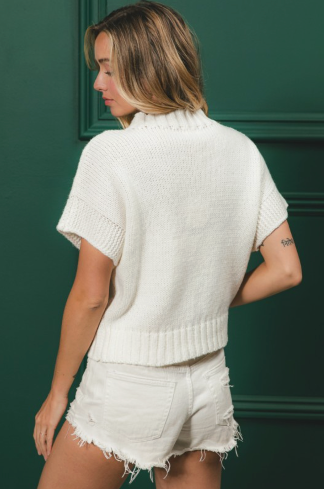Sequin Football Sweater