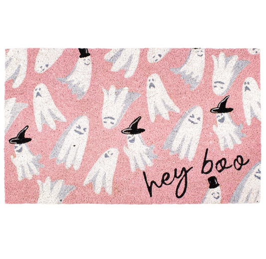 Hey Boo Door Mat