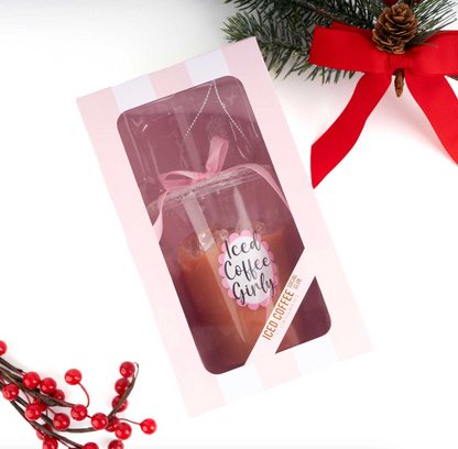 Iced Coffee Glass Ornament