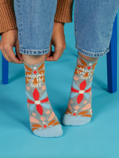 Moms are the Shit Ankle Socks