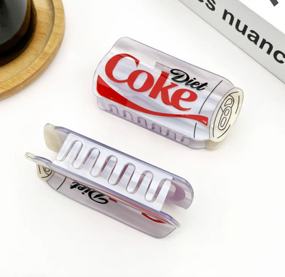 Diet Coke Claw Clip