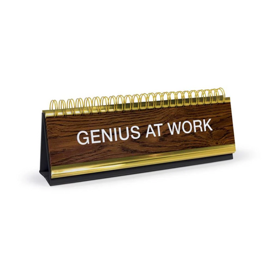 Daily Desk Plaque