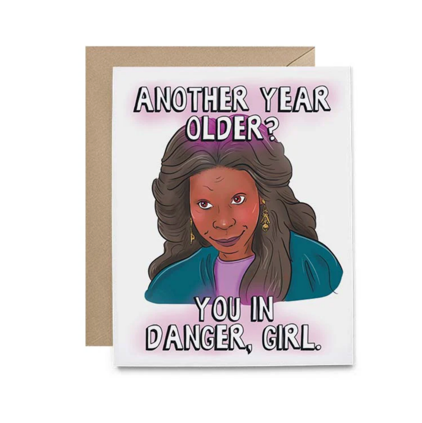 You in Danger Girl Card