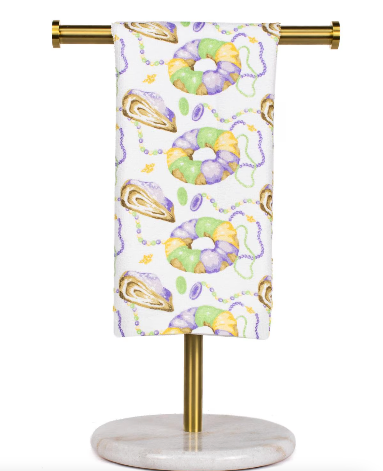 Fleurty Girl King Cake Love Towel