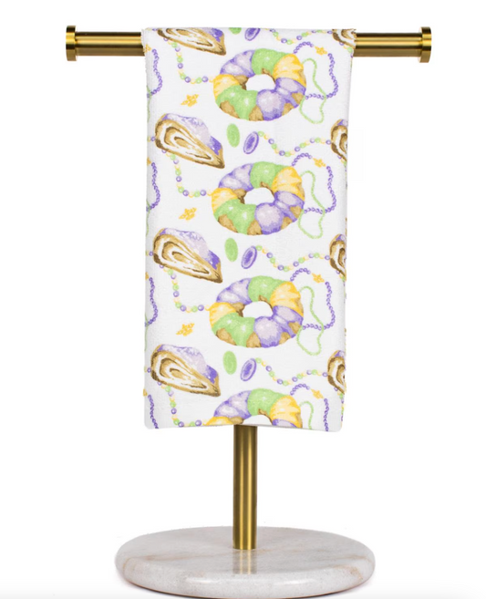 King Cake Love Towel