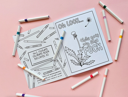 Colorful Chaos Coloring Book