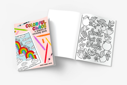Colorful Chaos Coloring Book
