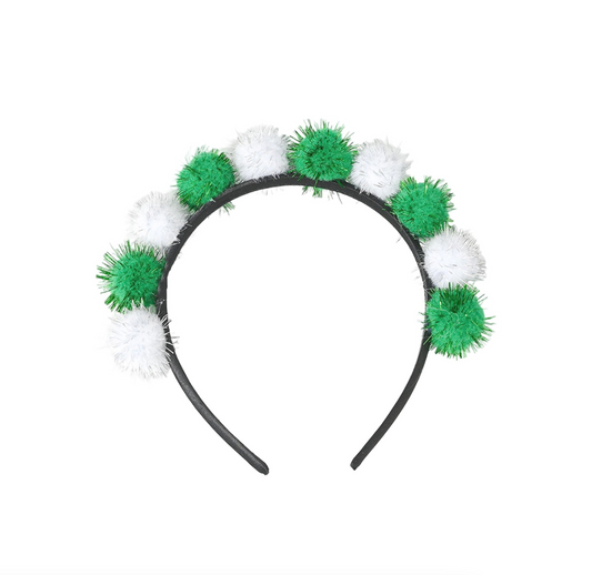 St Patrick's Day Pompom Headband