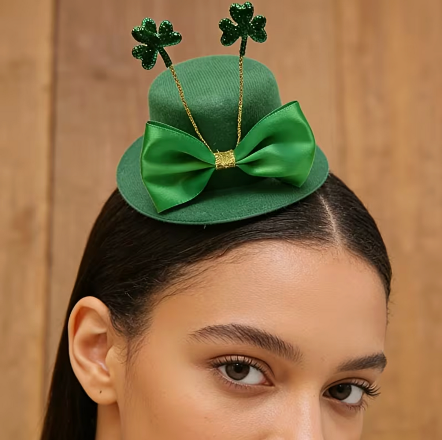 Shamrock Hat Hair Clip