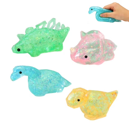 Glitter Dinosaur Squishy