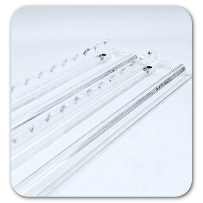 Mahjong Rack with Pusher, Clear