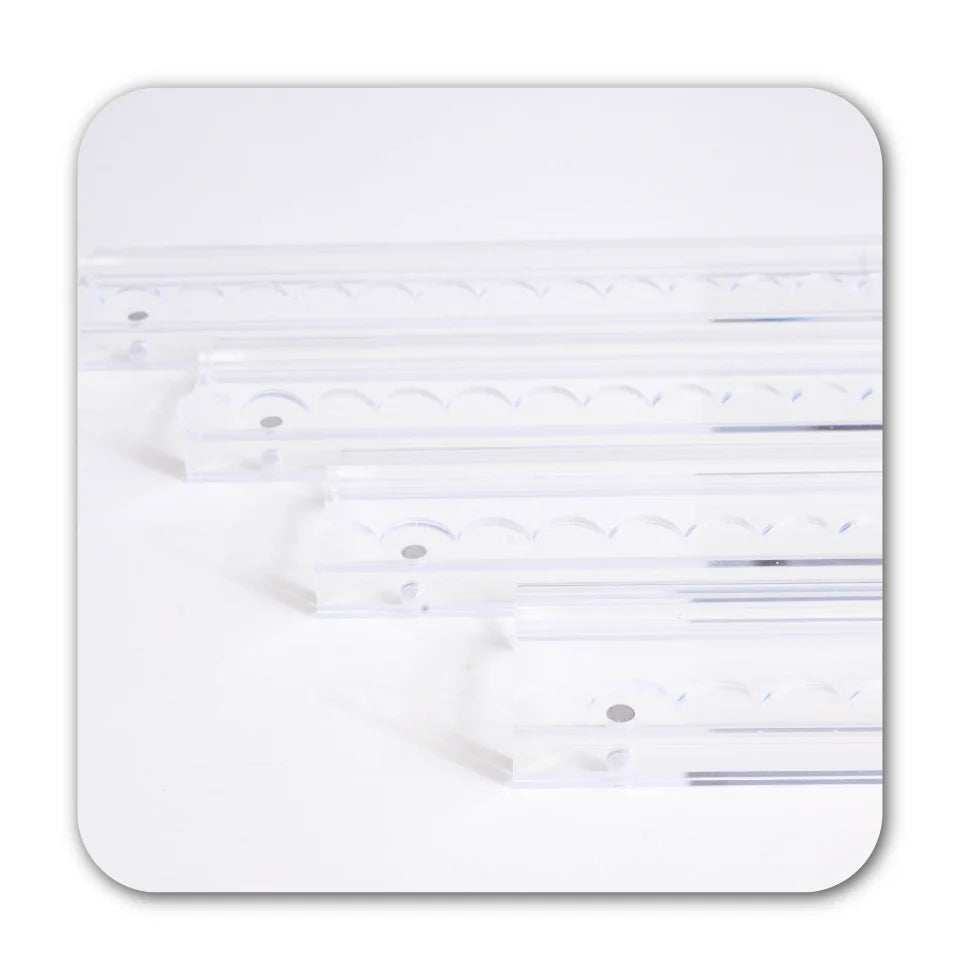 Mahjong Rack with Pusher, Clear