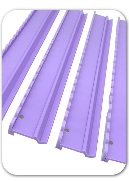 Mahjong Rack with Pusher, Purple