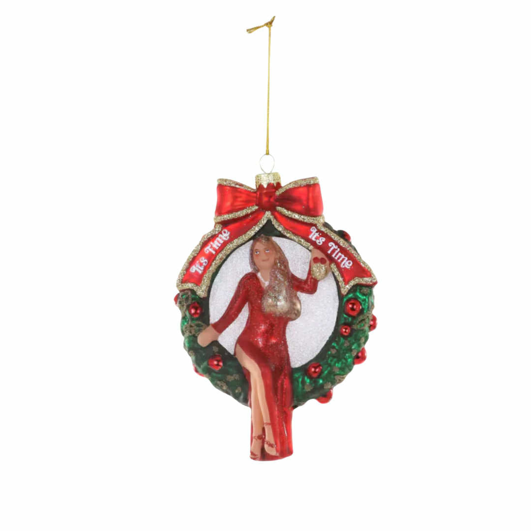 Fleurty Girl Mariah Carey Ornament