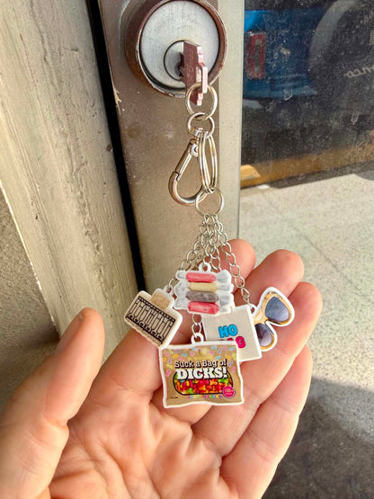 Fleurty Girl Starter Keychain