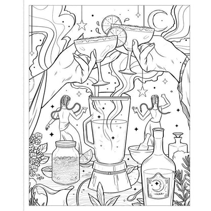 Practical Magic Coloring Book