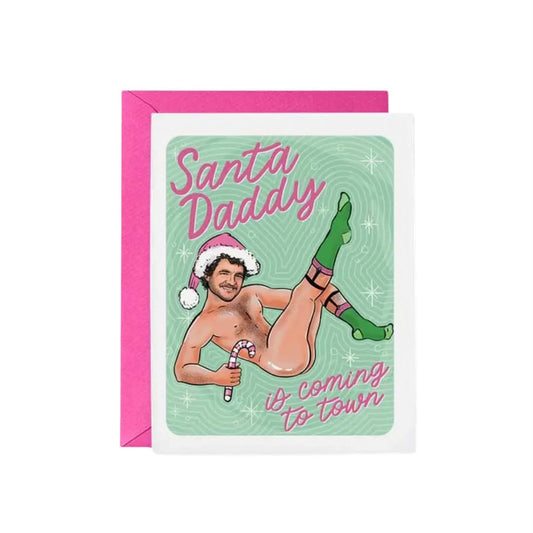 Santa Daddy Card