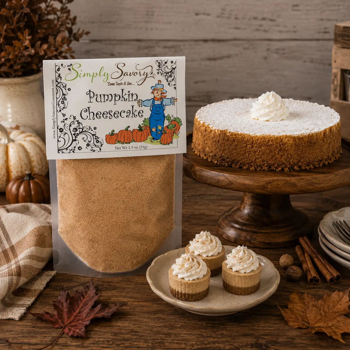 Pumpkin Cheesecake Dip Mix