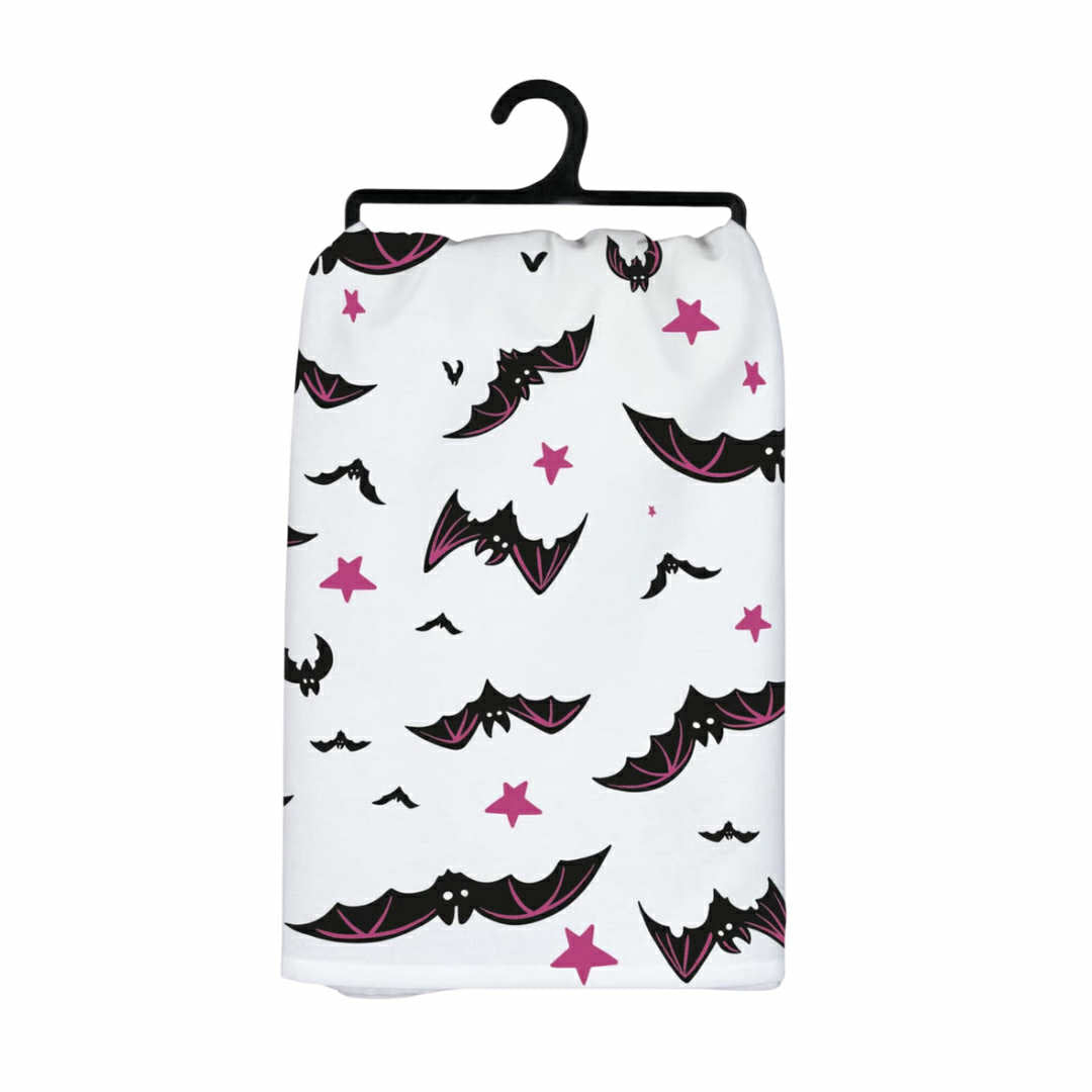 Ready Since Last Halloween Towel, White