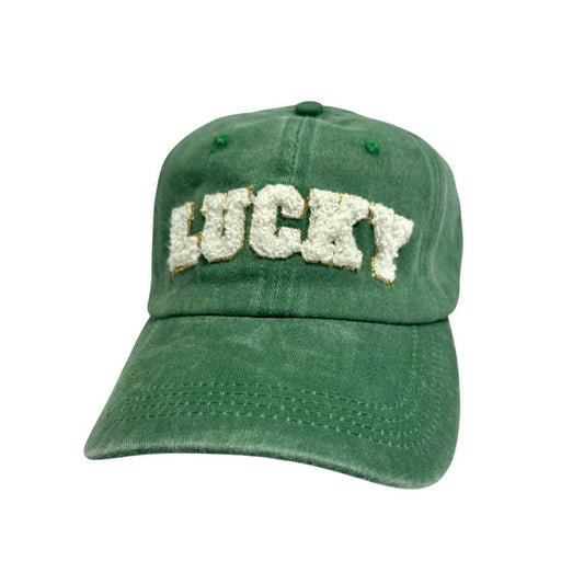 Lucky Baseball Hat, Green