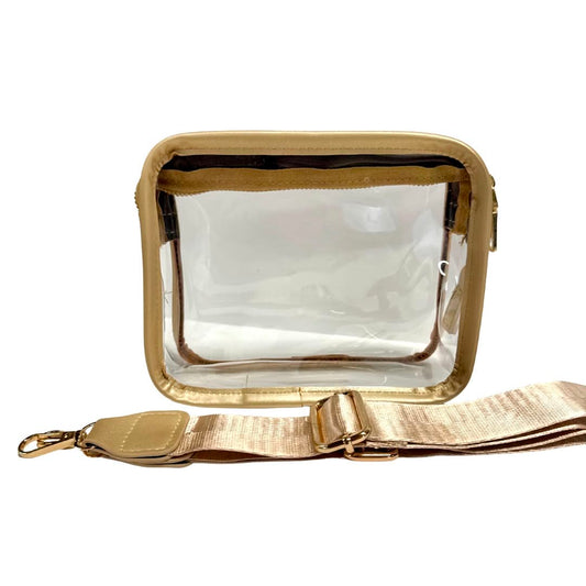 Gameday Clear Bag, Gold