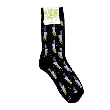 King Cake Knife Socks