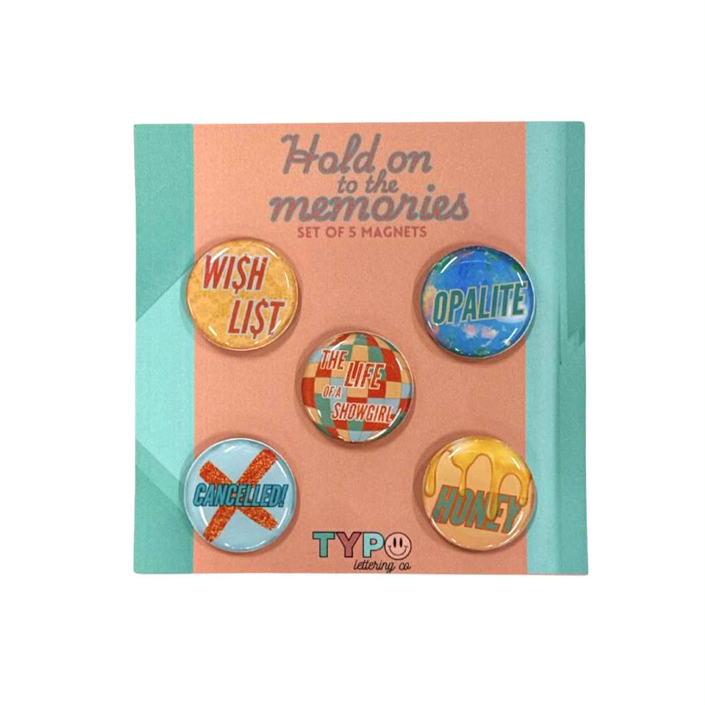 Showgirl Magnet Set