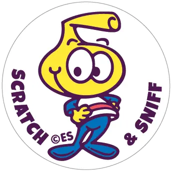 Saturday Cartoons Scratch & Sniff Stickers
