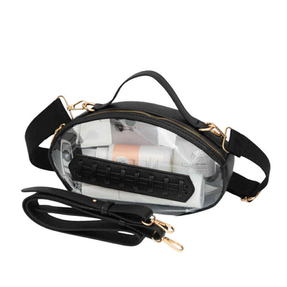 Football Clear Bag, Black