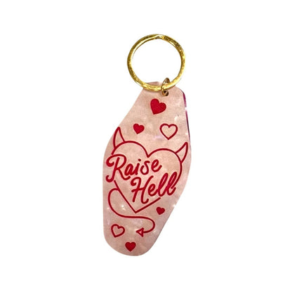 Raise Hell Keychain