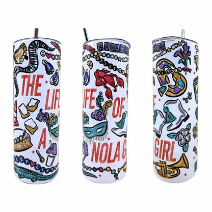Life of a NOLA Girl Tumbler
