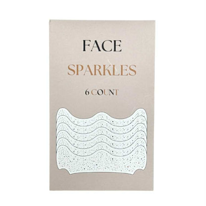 Face Sparkles, Black & Gold