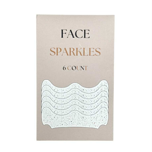 Face Sparkles, Black & Gold