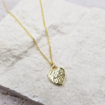 Fuck Off Necklace