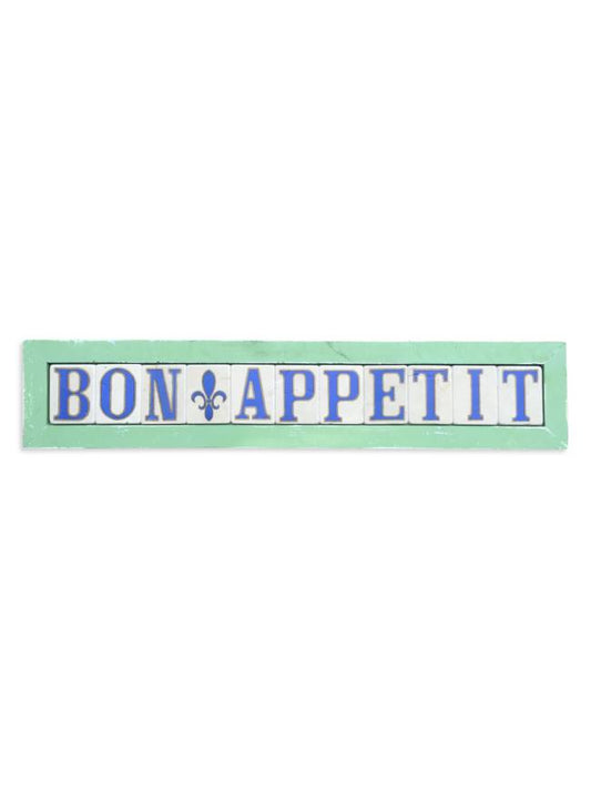 Bon Appetit Framed Tile Sign