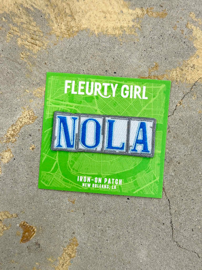 NOLA Tile Iron on Patch
