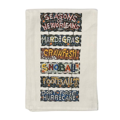 Simon Seasons of New Orleans Towel