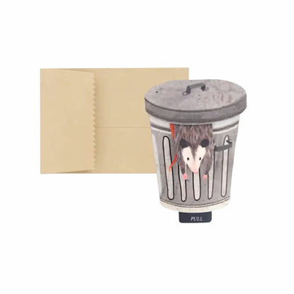 Trash Possum Interactive Card